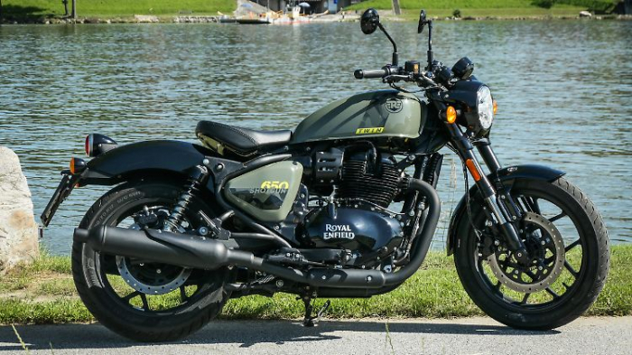   Royal Enfield Shotgun 650 - reduziert auf das Wesentliche  