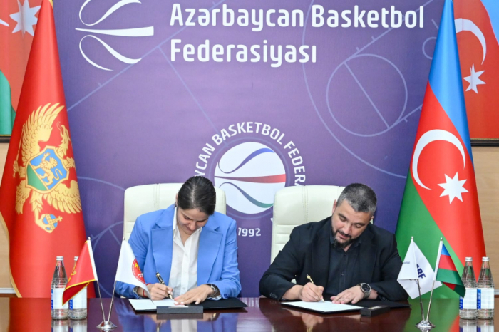   Aserbaidschan und Montenegro unterzeichnen Absichtserklärung zur Entwicklung des Basketballs  