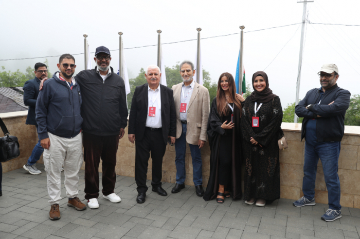 Los participantes en el II Foro Global de Medios de Comunicación se familiarizan con la ciudad de Shusha