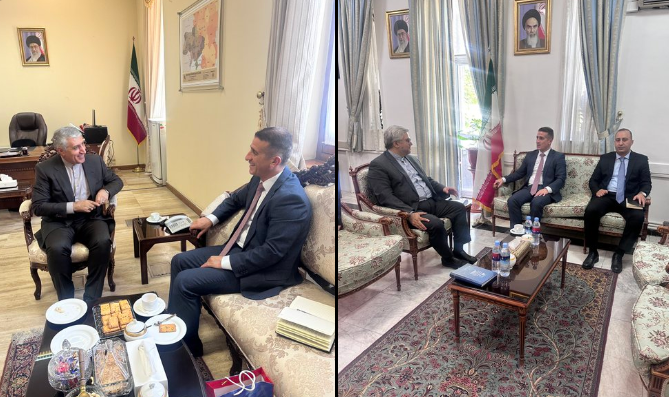 Azerbaijani ambassador holds talks with Iranian MFA officials