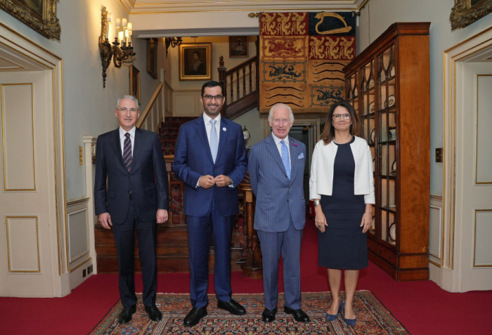 COP29 President meets King Charles III