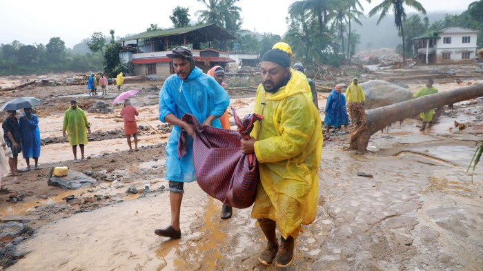 Landslide in India kills more than 40 people