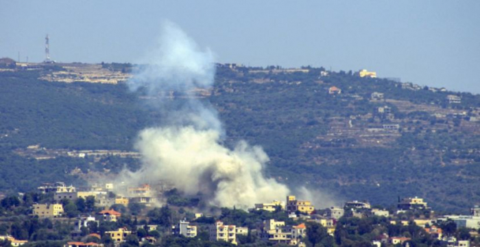    "Hizbullah"ın zərbəsi nəticəsində İsraildə ticarət mərkəzi yanıb -  VİDEO    