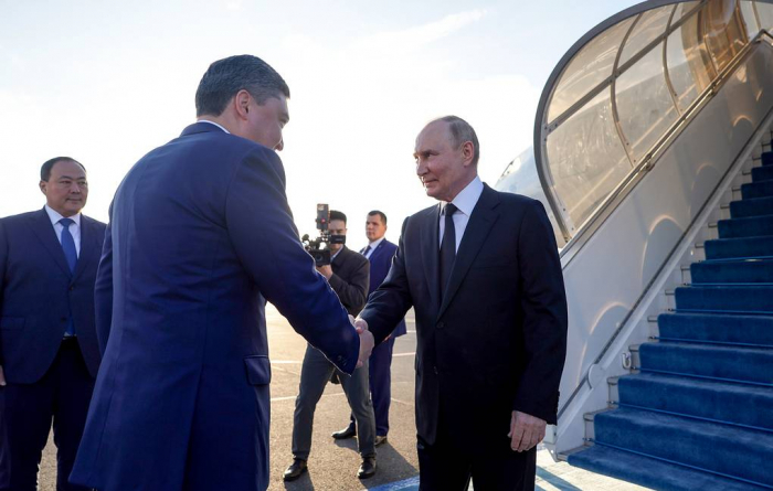 Putin arrives in Astana a day ahead of SCO summit to hold bilateral meetings