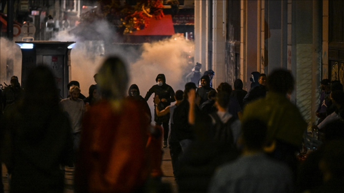   Demonstrations held across France following results of snap poll  