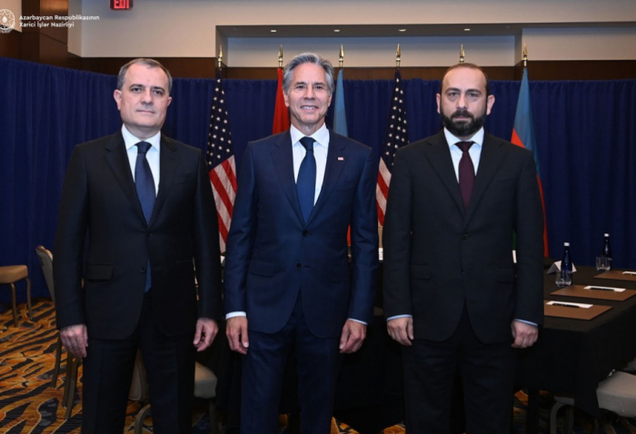   US State Department issues statement on Blinken’s meeting with Azerbaijani, Armenian FMs   