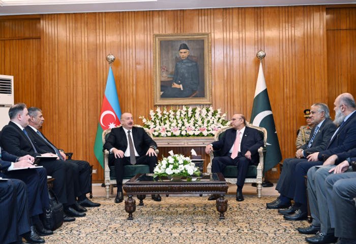  Islamabad hosts expanded meeting between Azerbaijani, Pakistani Presidents - UPDATED