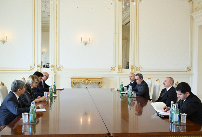  President Ilham Aliyev receives OSCE Secretary General 