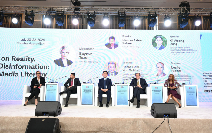 Shusha Global Media Forum features panel session on AI impact on reality, media and disinformation