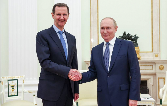 Putin meets with Syrian president in Kremlin