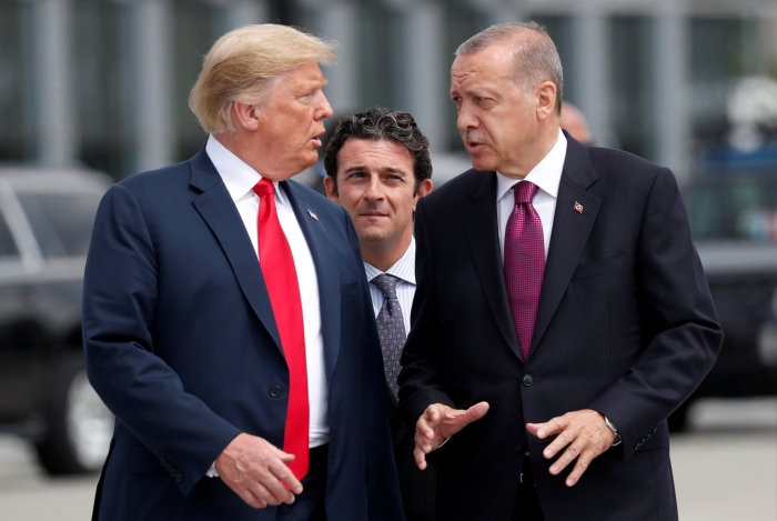 Erdogan félicite Donald Trump, candidat officiel du parti Républicain à la présidence américaine