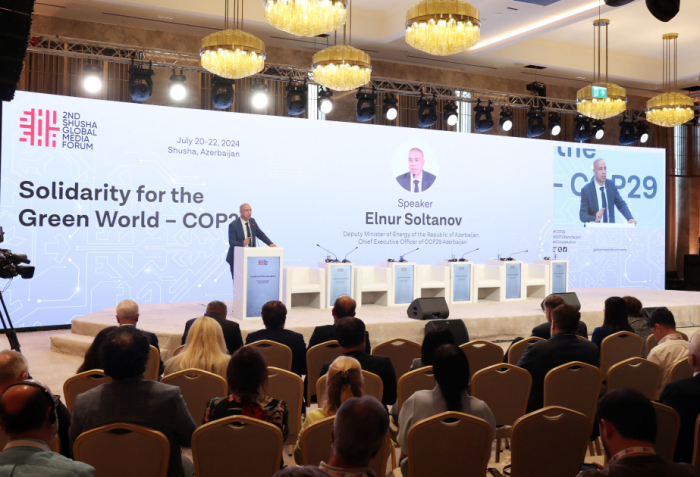   En el II Foro Global de Medios de Comunicación en Shusha tuvo lugar una presentación sobre "Solidaridad por un mundo verde - COP29"  