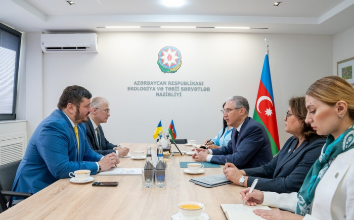 Nazir Ukrayna səfiri ilə COP29-a hazırlığı müzakirə edib  
