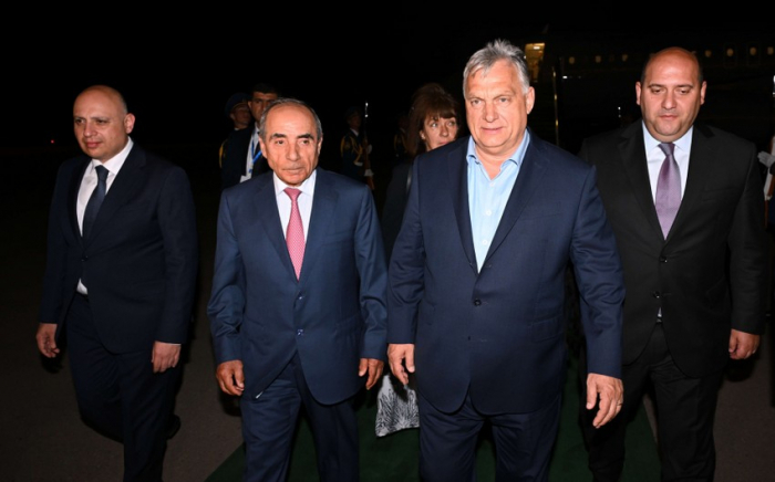   Le Premier ministre hongrois Viktor Orban est arrivé en Azerbaïdjan  