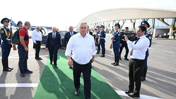 Orbanın Füzuli hava limanına səfəri başa çatdı 