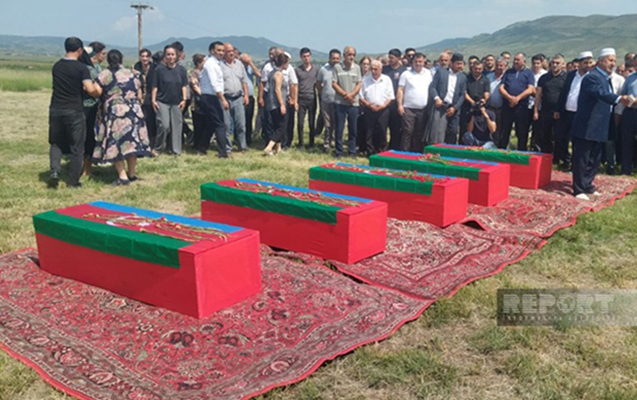   Birinci Qarabağ müharibəsi itkinləri dəfn olundu -    Fotolar      