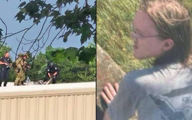      KİV:    Trampa polis snayperlərinin yerləşdiyi binanın damından atəş açılıb  