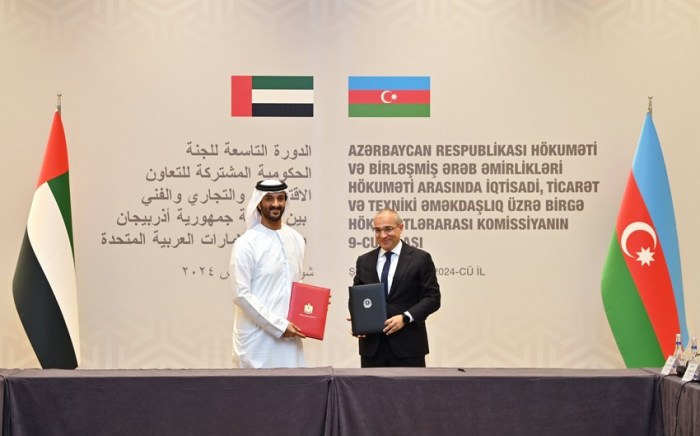   Shusha hosts 9th session of Azerbaijan-UAE Intergovernmental Commission  