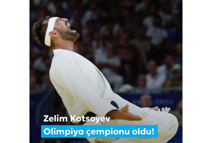 First Vice-President Mehriban Aliyeva made post on Zelym Kotsoiev’s Olympic victory