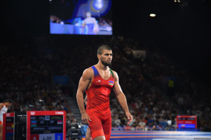 Azerbaijani wrestler into Paris 2024 quarterfinals