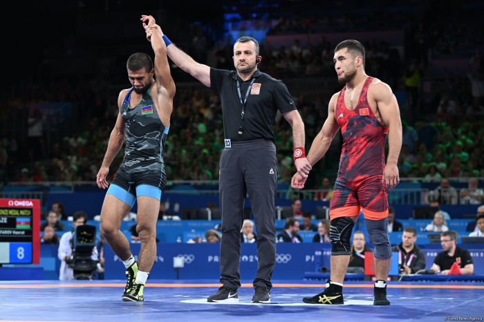 Azerbaijani wrestler Hasrat Jafarov wins bronze medal at Paris Olympics