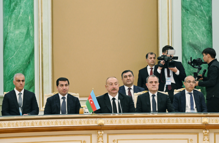  President Ilham Aliyev participates in meeting of Heads of State of Central Asia and Republic of Azerbaijan in Astana 