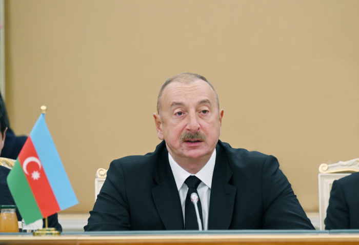   Ilham Aliyev : Le soutien à la restauration du Karabagh est l