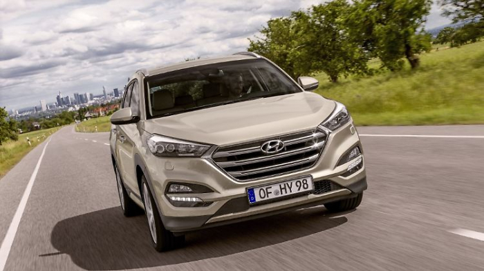   Hyundai Tucson hat es mit den Bremsen  