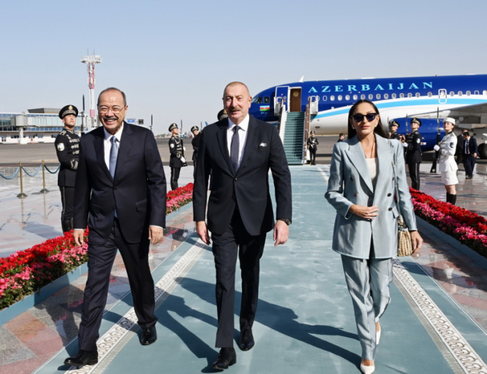  Le président azerbaïdjanais entame une visite d’Etat en Ouzbékistan 