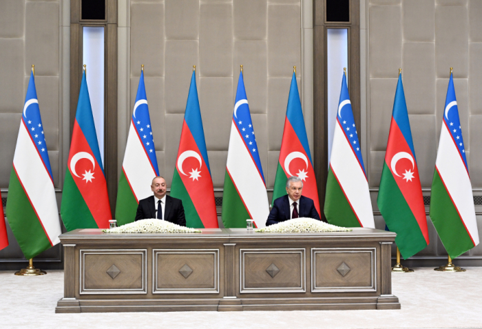 Shavkat Mirziyoyev: The history we are writing today will be for the benefit of the peoples of Azerbaijan and Uzbekistan