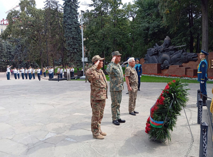 Azerbaijani military delegation’s visit to Kazakhstan underway