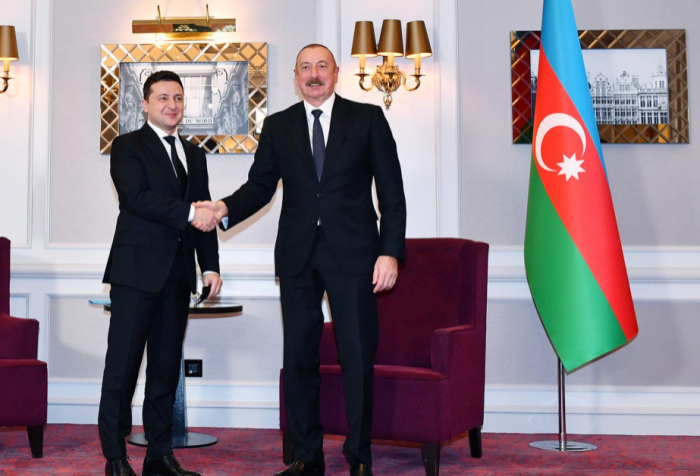  Le président Ilham Aliyev a envoyé une lettre à Volodymyr Zelensky 