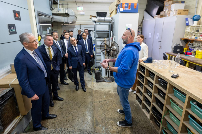 COP29 president visits Sydney Institute of Marine Science