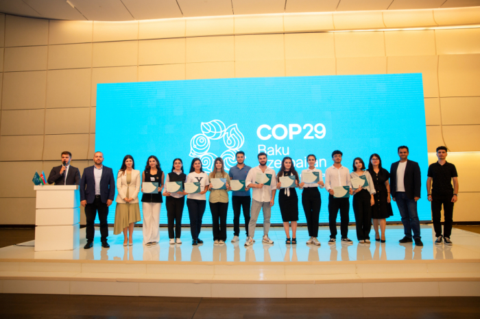 COP29 volunteers engage in Eco Enacthon Project