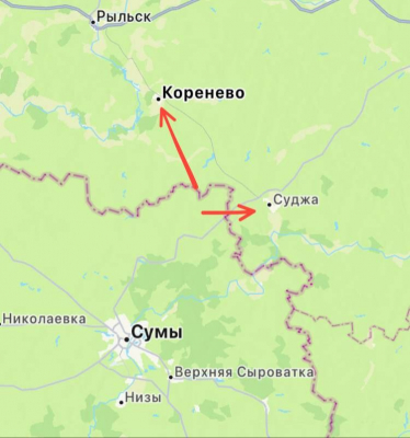 Ukrayna ordusu Kursk vilayətinin 25 km dərinliyinə qədər irəliləyib