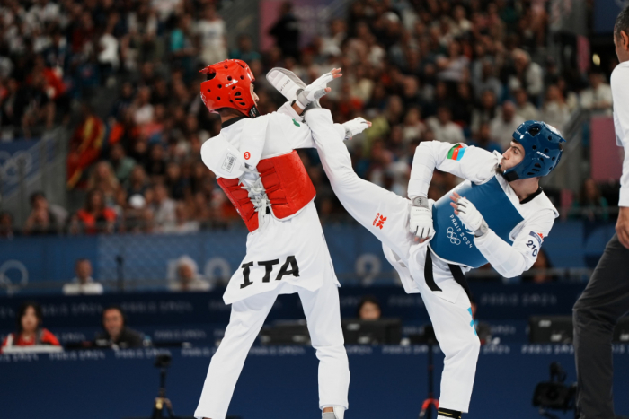  El taekwondista azerbaiyano llega a la final de los Juegos Olímpicos de París 