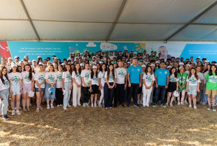 Se ha organizado un campamento para voluntarios de la COP29 como parte de “Yay Fest”