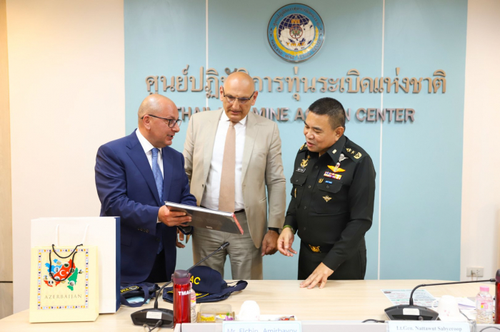  ANAMA discusses cooperation prospects with Thailand Mine Action Center  