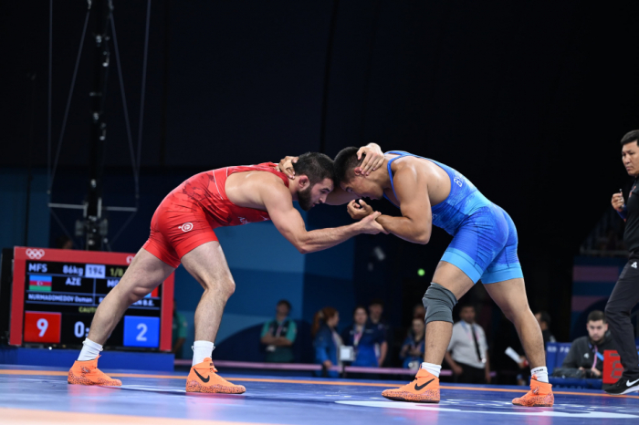 Azerbaijani wrestler into Paris 2024 quarterfinals