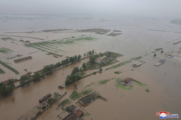 En Corée du Nord, les inondations pourraient avoir fait jusqu