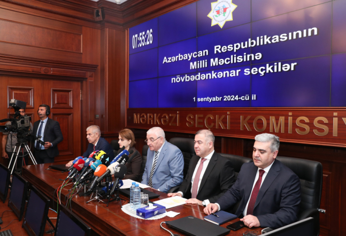   Azerbaijan`s CEC hosts press conference regarding the start of parliamentary elections  