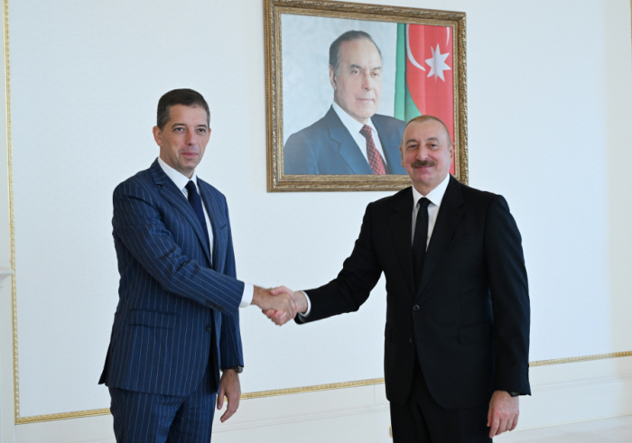  Ilham Aliyev recibió al Ministro de Asuntos Exteriores de Serbia 