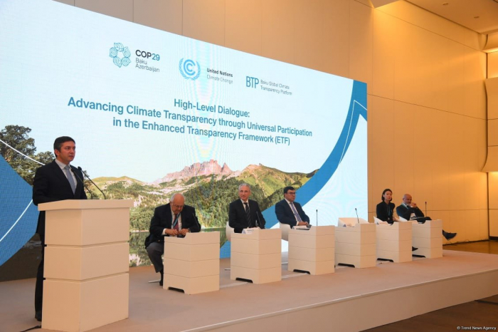 Azerbaijan initiates Baku Global Climate Transparency Platform