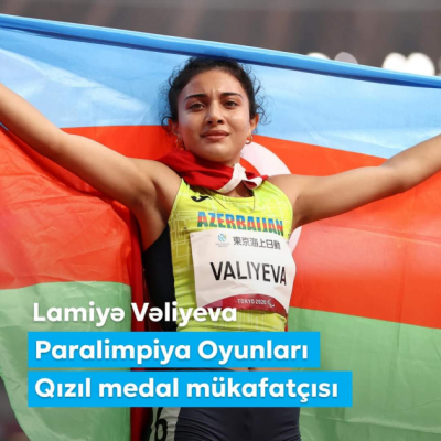   Mehriban Aliyeva partage une publication sur la victoire de Lamiyé Veliyeva aux Jeux paralympiques  