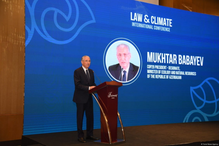   Achieving 1.5°C goal requires effective legal mechanisms: COP29 president  