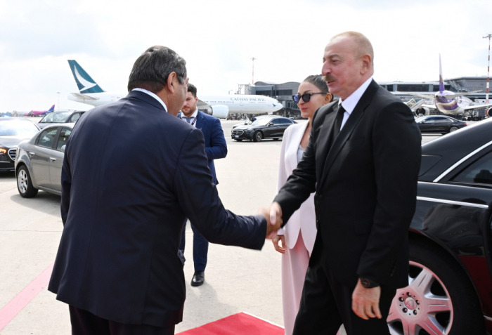 President Ilham Aliyev concludes his working visit to Italy