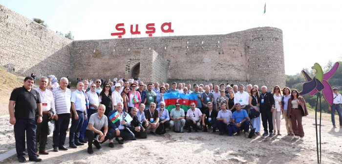 Azerbaijani scientists living abroad visit Khankendi and Shusha cities