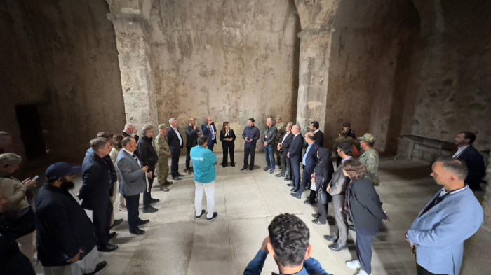  Diplomatic corps reps visit “Yukhari Vang” Hydroelectric Power Plant, Khudavang monastery in Kalbajar 