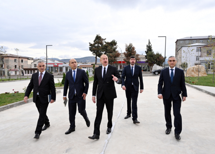  Le président Ilham Aliyev assiste à la réouverture de l’Université du Karabagh - PHOTOS