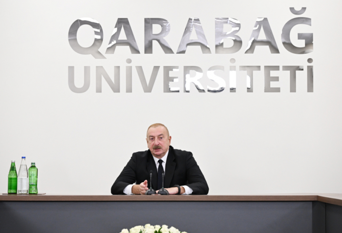     Präsident Ilham Aliyev:   Gründung der Karabach-Universität ist ein historisches Ereignis  